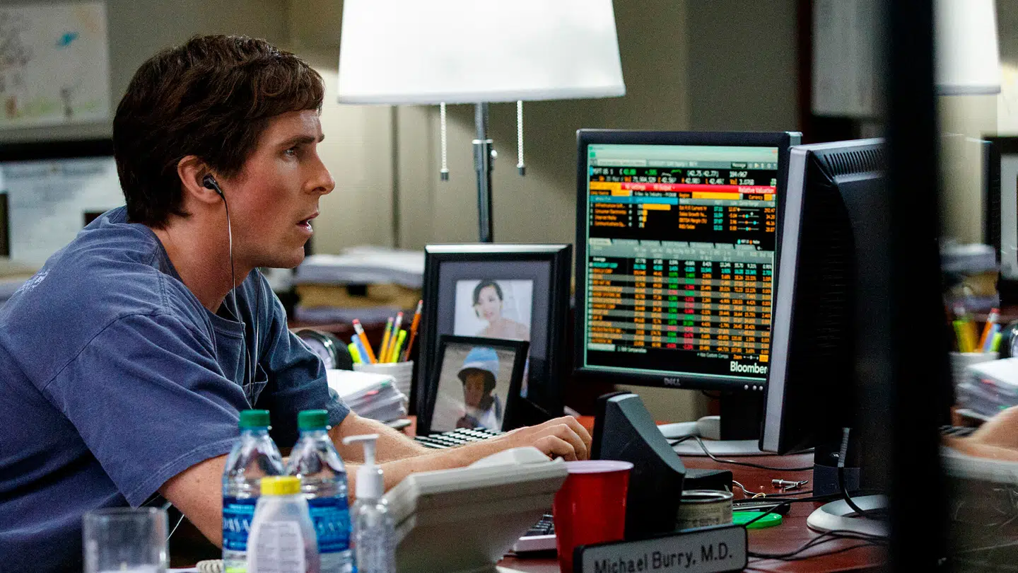 Christian Bale portrætterede Michael Burry i den Oscar-vindende film, The Big Short.