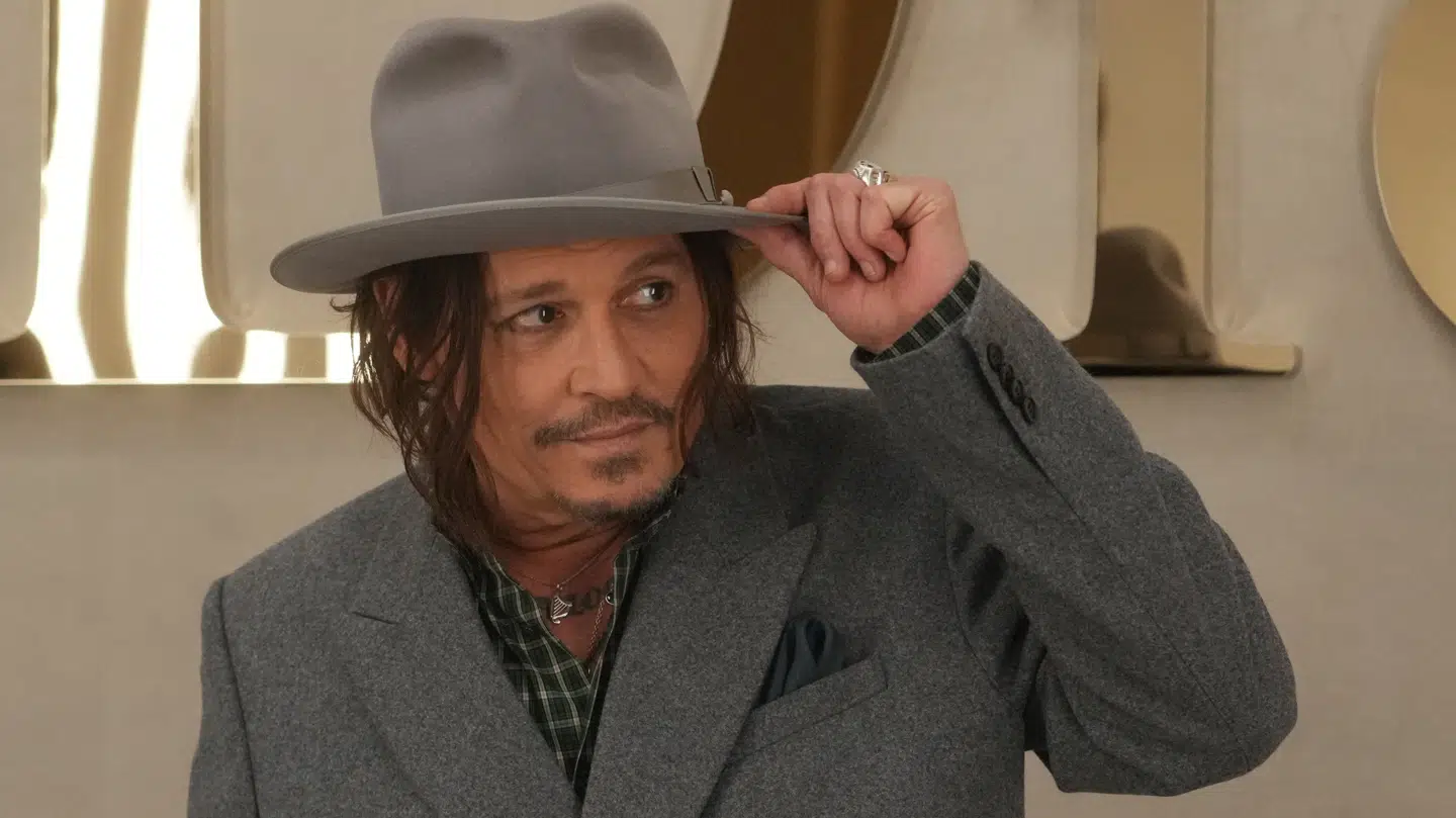 Skuespiller Johnny Depp til modeshow i oktober 2025.