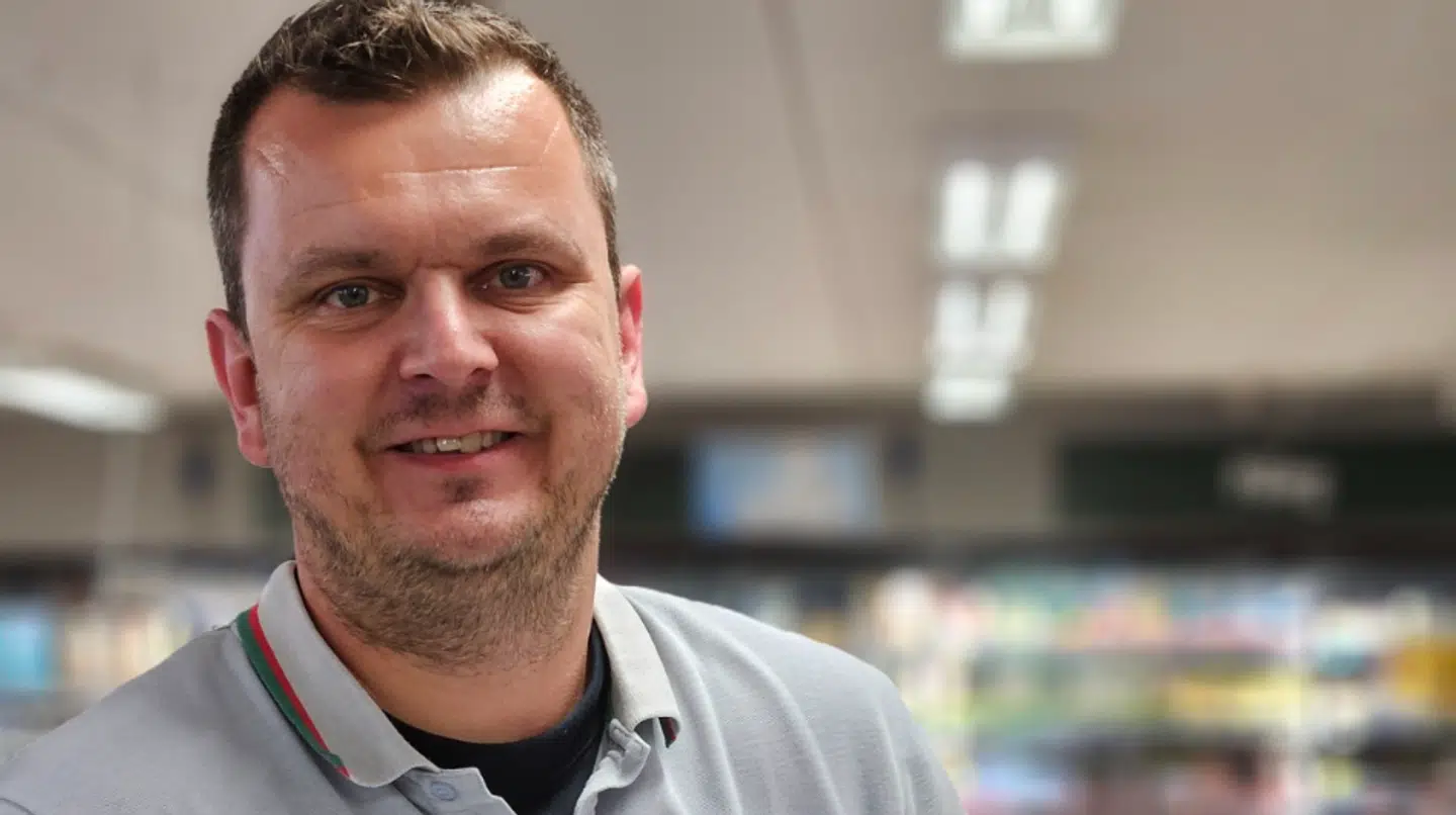 Dan Edlefsen er købmand i Bylderup-Bov i Sønderjylland