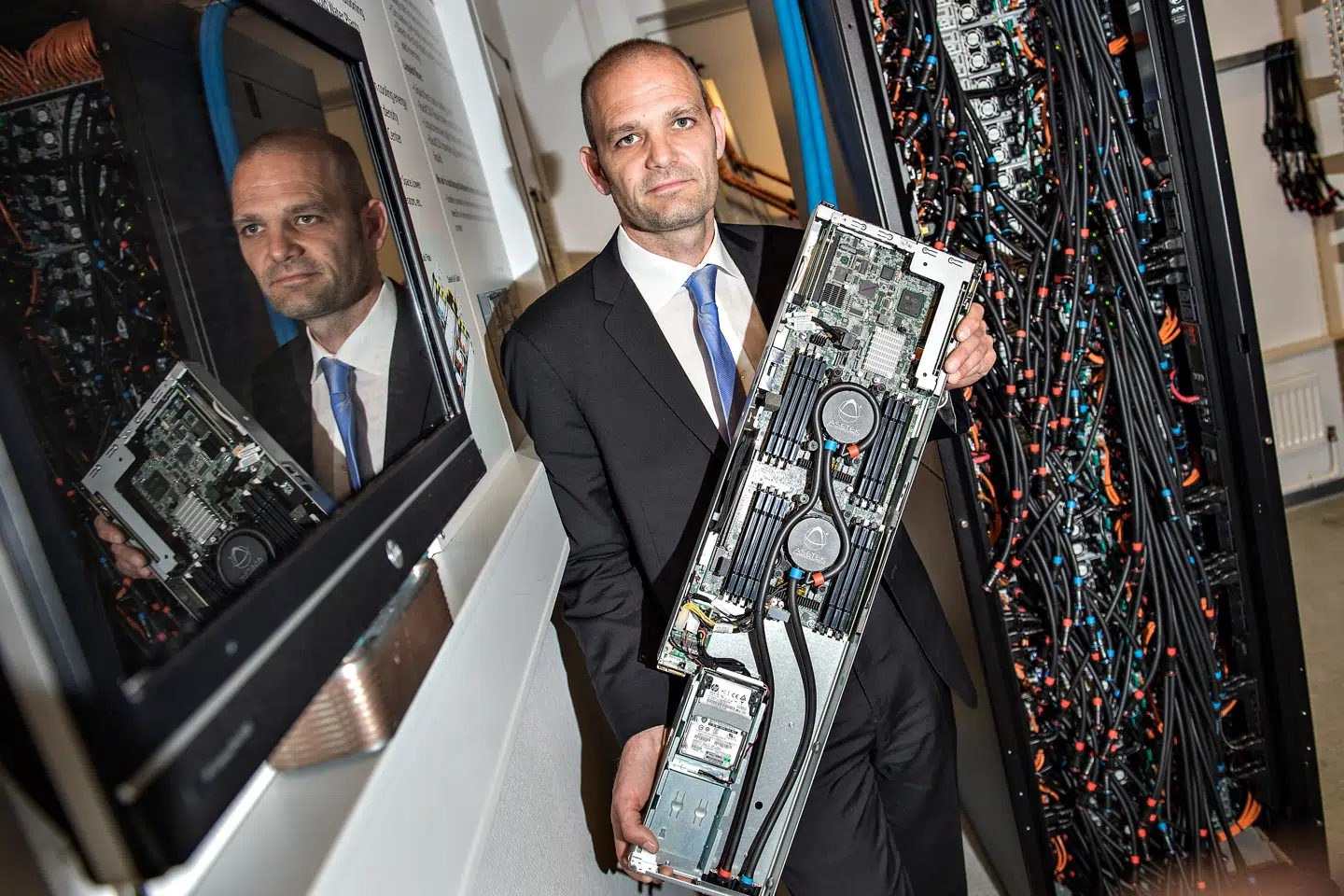 Stifter og chef for Asetek i Aalborg Øst : André S. Eriksen. Asetek laver kølere til servere