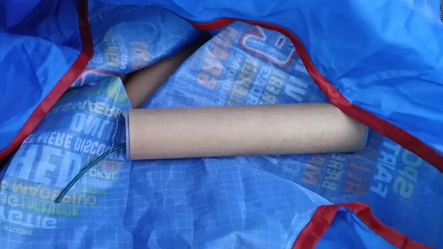 Politiet vurderer, at et kanonslag ligesom dette var skyld i en voldsom ulykke i weekenden.