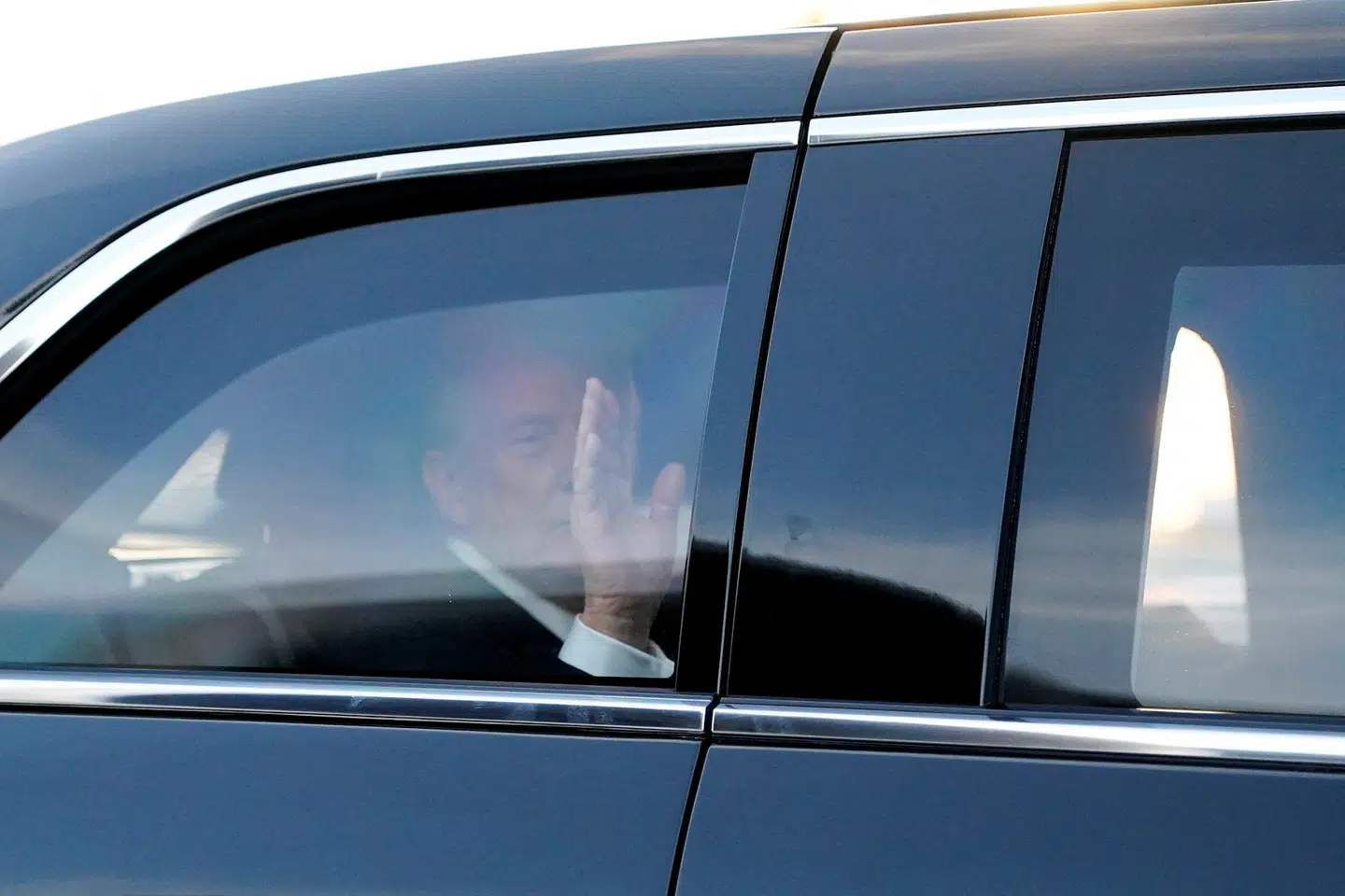 Donald Trump sad første gang som præsident fra 2017 til 2021.