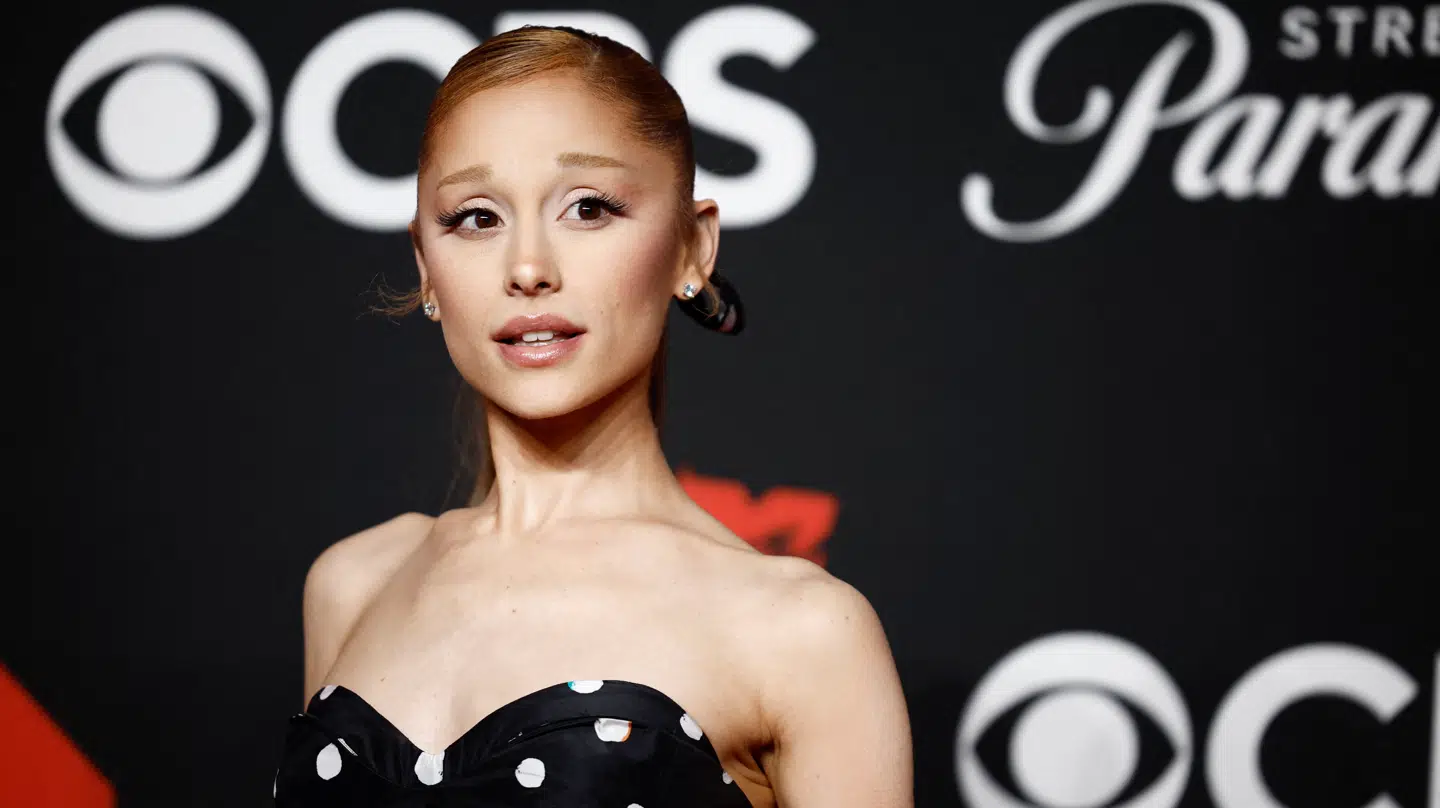 Ariana Grande ses her i september.