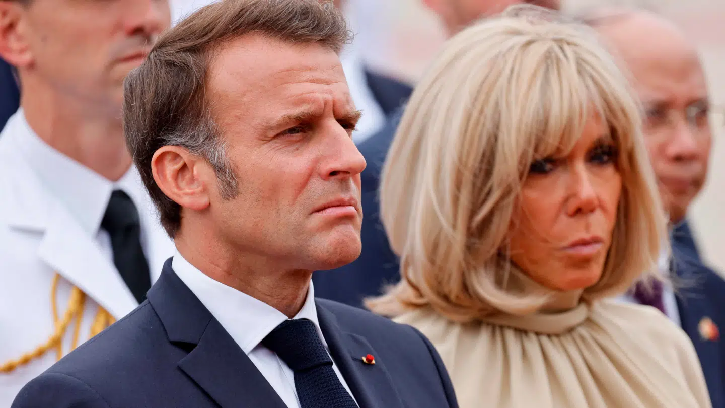 Den franske præsident Emmanuel Macron og Brigitte Macron har været gift siden 2007.