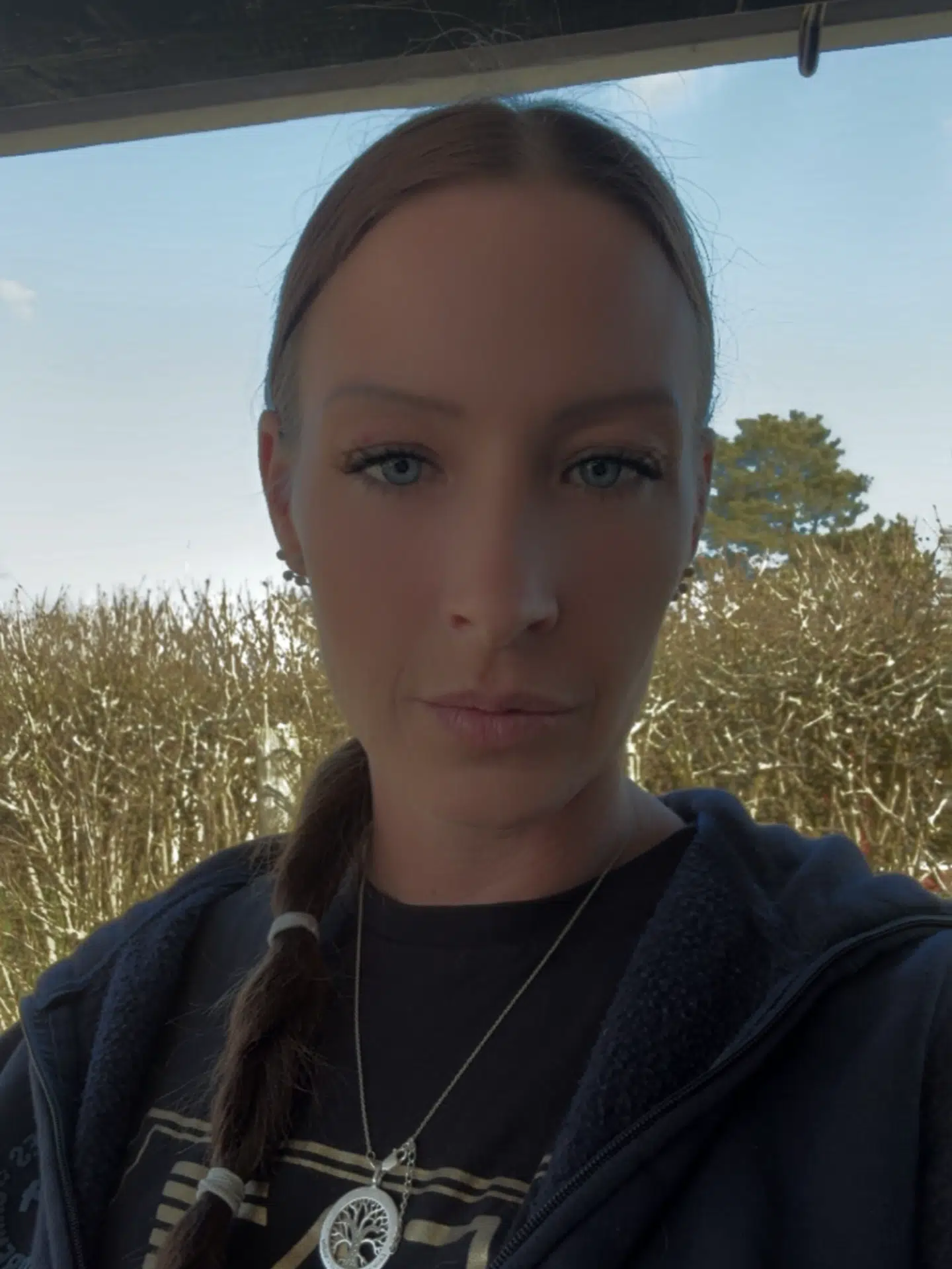 Naja Hofmann havde et nært forhold til sin far, som nu efterlader sig sine seks børn og tre børnebørn. Foto: Privat