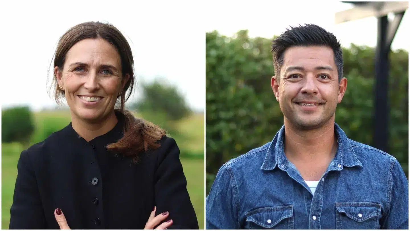 Ejendomsmægler Line Franck og tømrer Dennis Lindequist vender snart tilbage til skærmen i det populære DR-program 'I hus til halsen.'