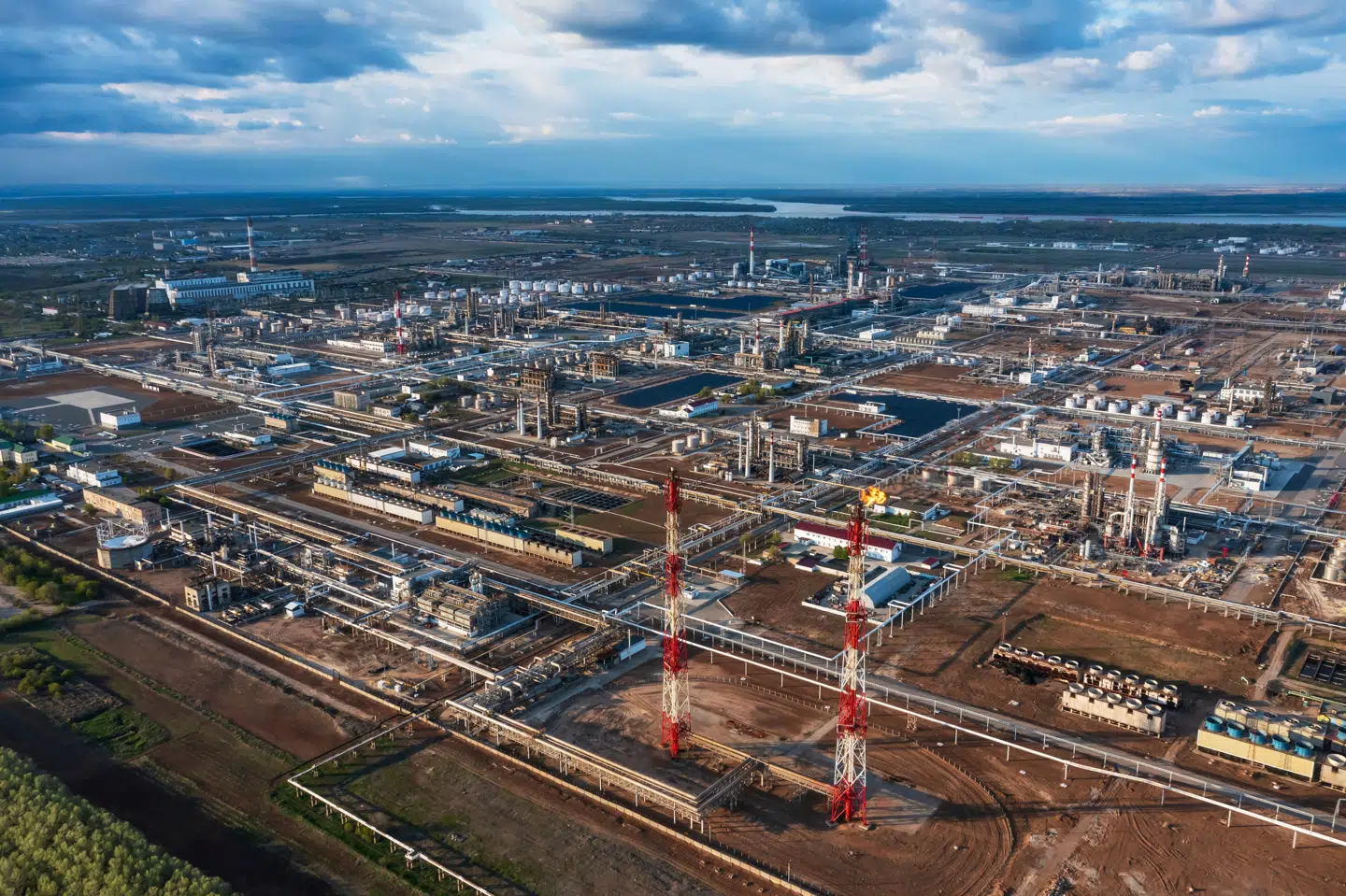 Den sydlige russiske region Volgograd er hjemsted for flere gas- og olieraffinaderier. Ukraine har på det seneste intensiveret angrebene mod raffinaderierne. (Arkivfoto).