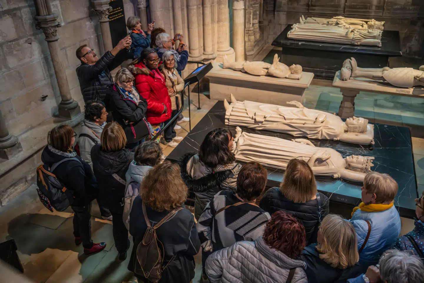 Den kongelige gravkirke, Basilique de Saint-Denis, er en af Saint-Denis' største turistattraktioner.