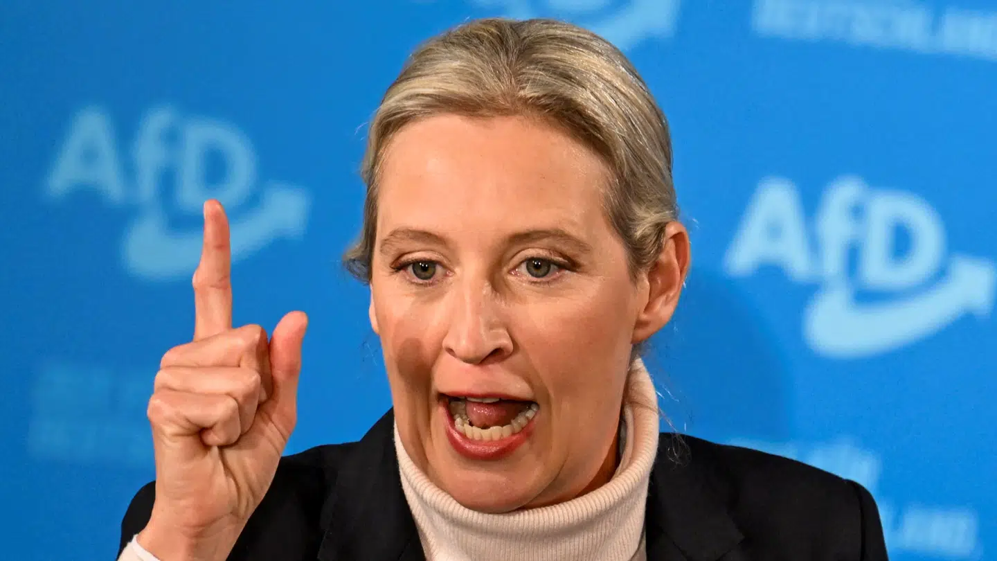 Alice Weidel deler med Tino Chrupalla formandskabet i højrefløjspartiet Alternative für Deutschland.