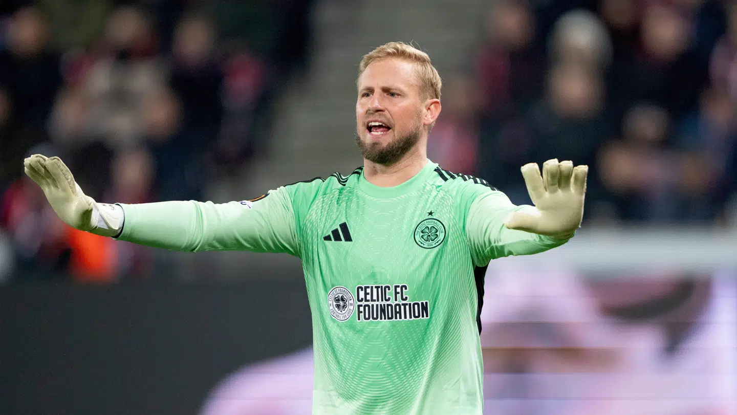 Kasper Schmeichel blev kommenteret af sin søster.