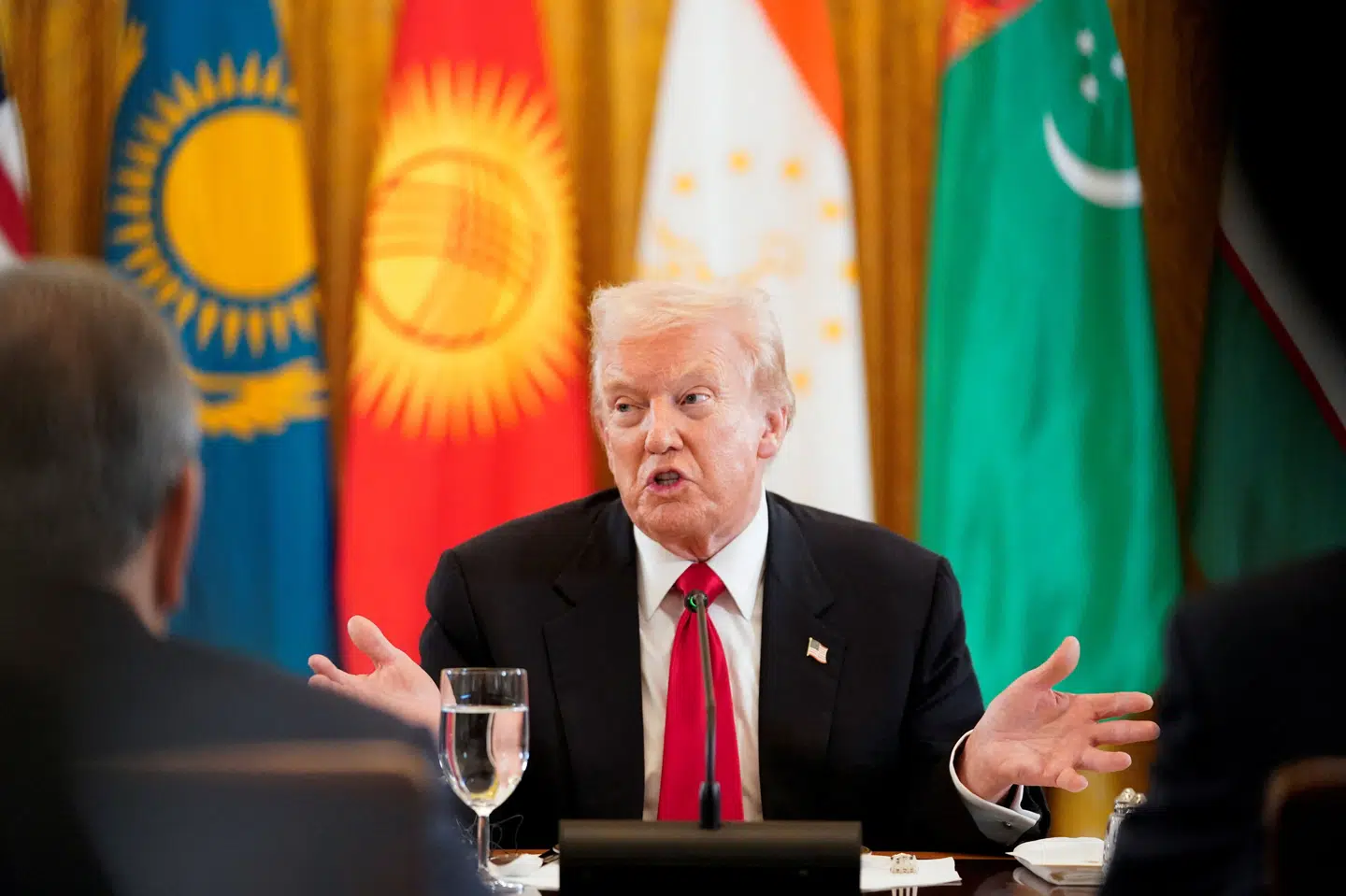 USA's præsident mødes med lederne af en række lande i Centralasien i Det Hvide Hus.