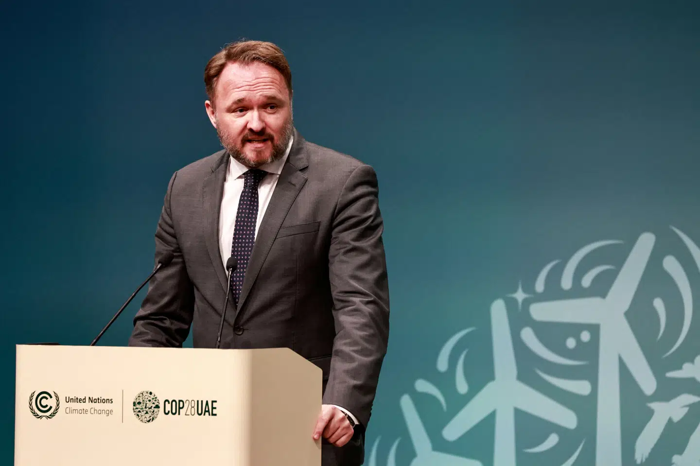 Dan Jørgensen, daværende minister for global klimapolitik, havde en central rolle i forhandlingerne ved COP28 i Dubai. (Arkivfoto).