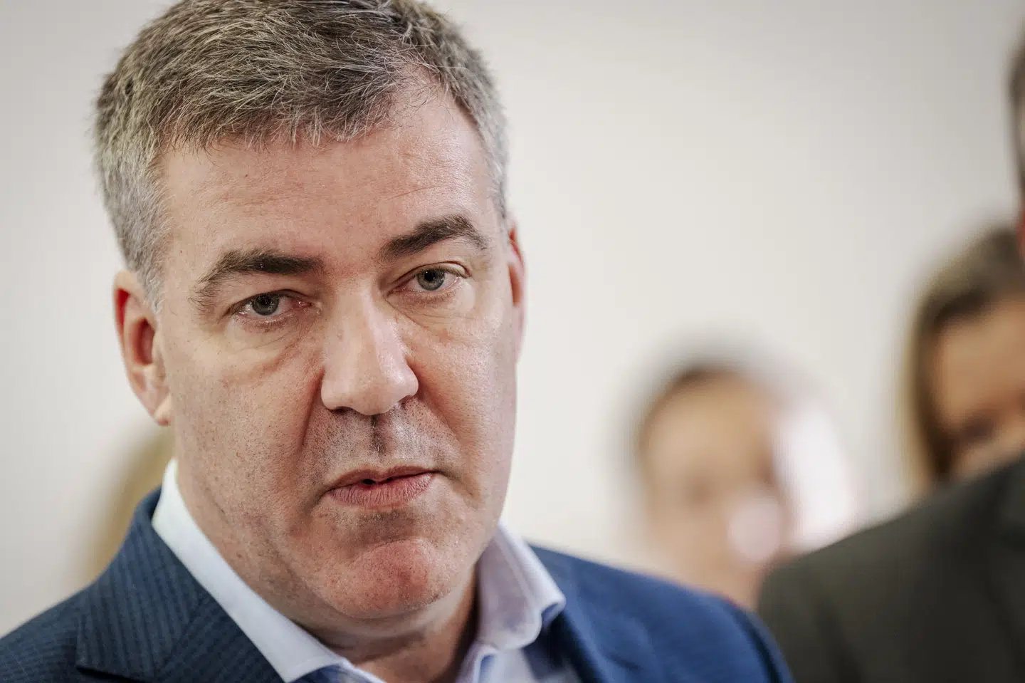 Klima-, energi- og forsyningsminister Lars Aagaard (M) flytter rundt på støttekronerne i et nyt udbud af havvind. (Arkivfoto).