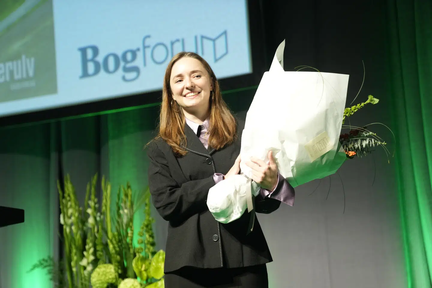 Christine Kærulv modtager fredag debutantprisen ved Bogforum, der afholdes i Bella Center i København.