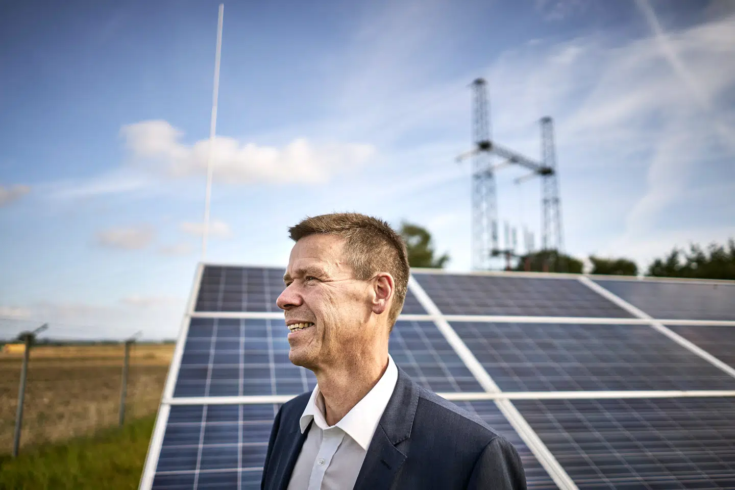 Jesper Hjulmand er administrerende direktør for Andel og står bag virksomhedens store imagekampagne for det grønne og vedvarende energi.