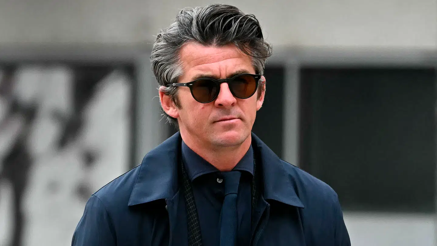 Joey Barton – her i forbindelse med en retssag i 2024 – er blevet dømt skyldig.