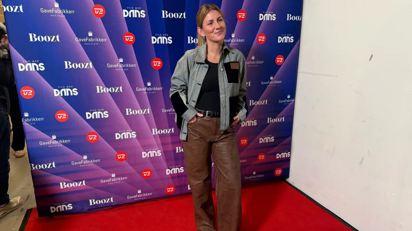 Mette Sommer var fredag tilbage i Vild med dans-studiet.