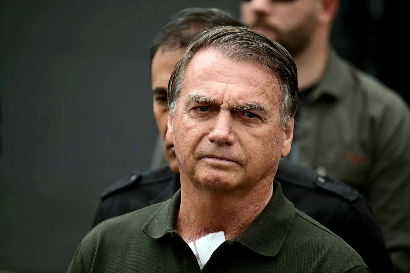 Den tidligere brasilianske præsident Jair Bolsonaro blev i september fundet skyldig i blandt andet at planlægge et kup mod landets nuværende præsident, Luiz Inacio Lula da Silva. (Arkivfoto).