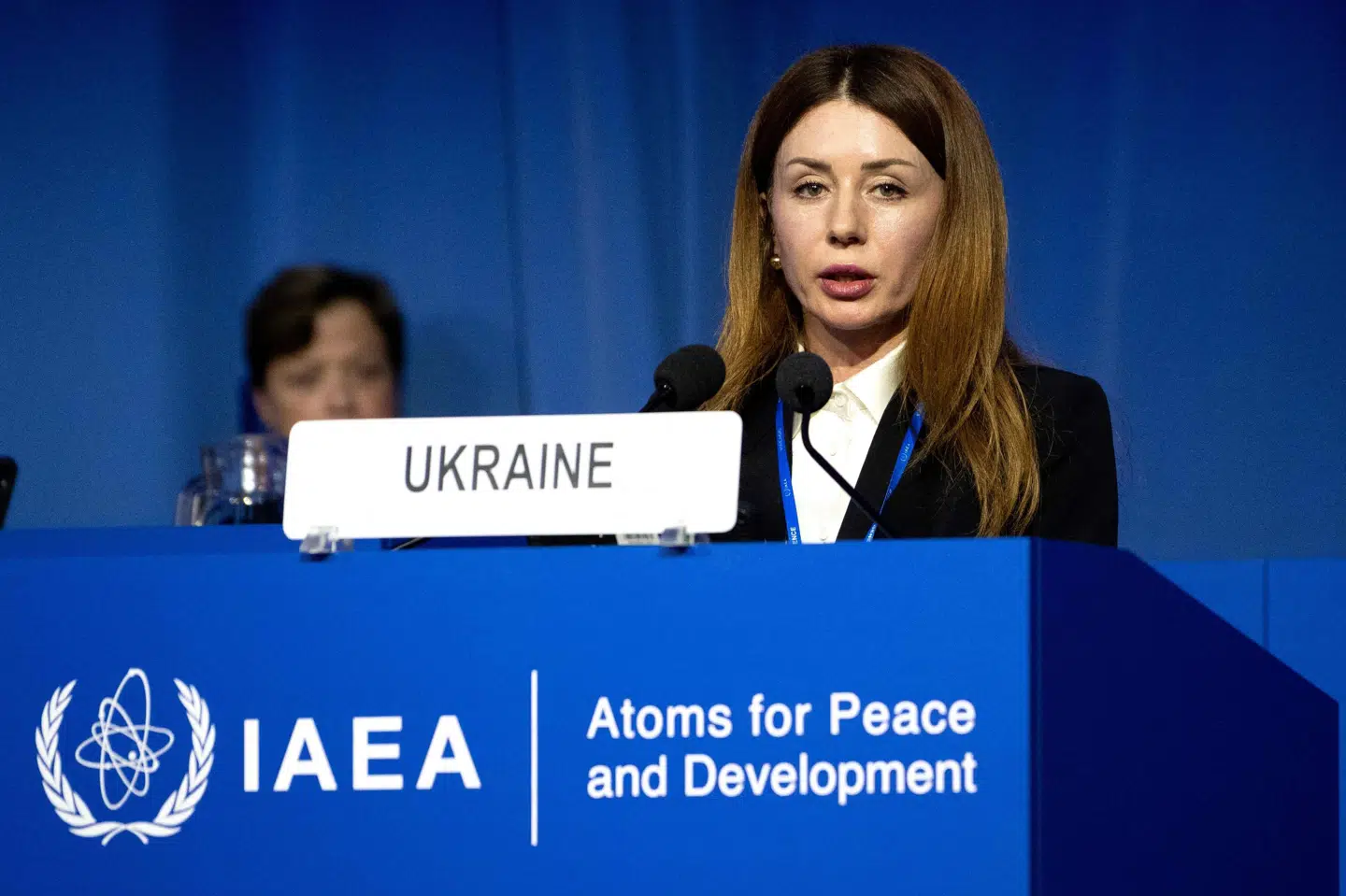 Ukraines energiminister, Svitlana Hryntsjuk, skriver natten til lørdag, at nødstrømsafbrydelserne i flere af landets regioner vil blive ophævet, når situationen i energisystemet stabiliseres. (Arkivfoto).