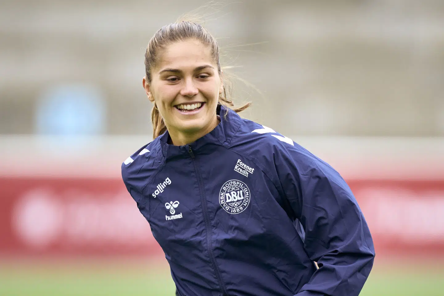 Mille Gejl har været flyvende siden hjemkomsten til den danske A-Liga, og præstationerne for HB Køge har givet hende et comeback for landsholdet. (Arkivfoto).