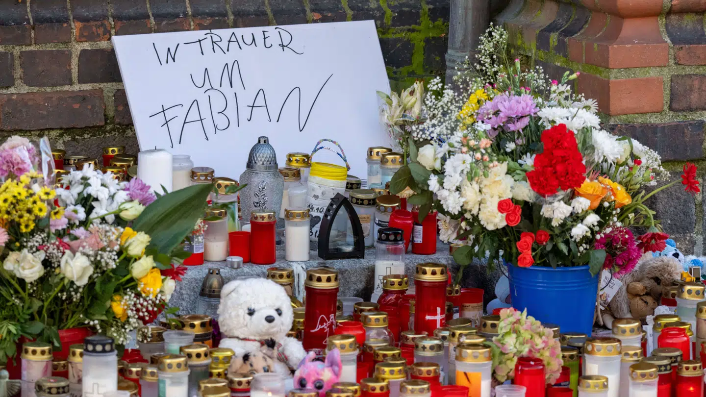 Drabet på den otte-årige Fabian har vakt bestyrtelse i hans hjemby Güstrow i det nordlige Tyskland.