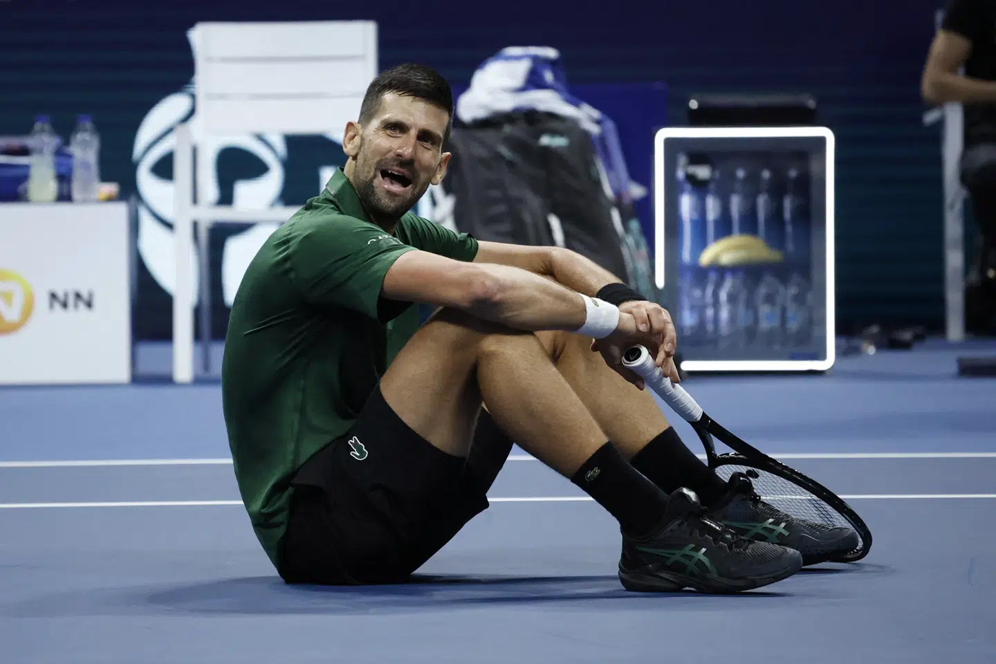 Novak Djokovic måtte slide hårdt for sin titel nummer 101 i karrieren.