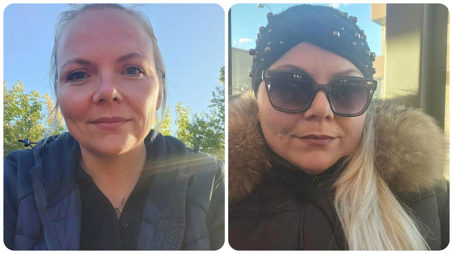 Camilla Nynne Petersen begyndte på slankemidlet Mounjaro i maj og har indtil videre tabt 25 kilo. Billedet til højre er taget i februar, før hun gik igang.