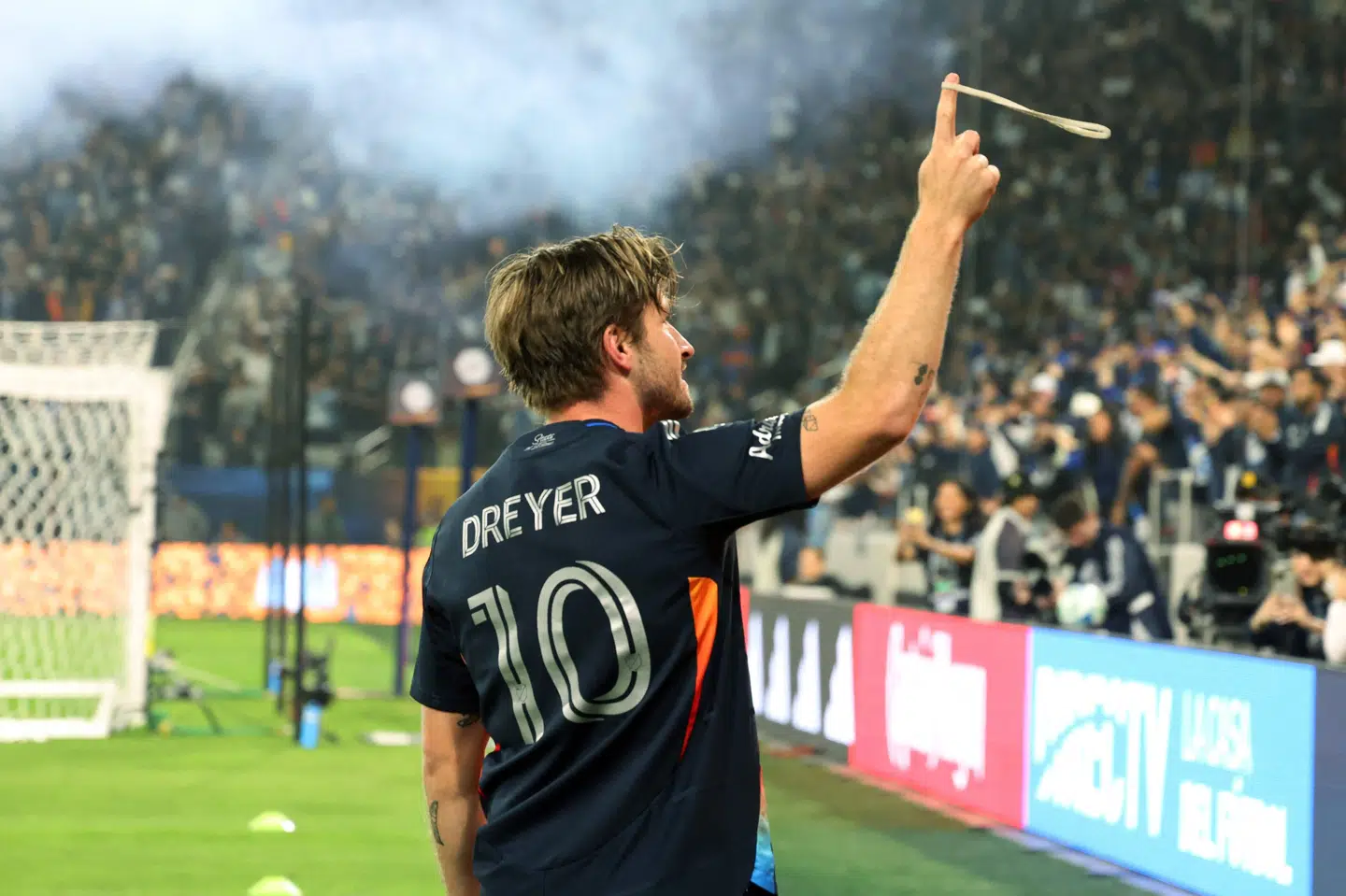 Anders Dreyer har scoret 22 mål i 37 kampe og er blevet kåret til bedste nye spiller i MLS i sin første sæson for San Diego.