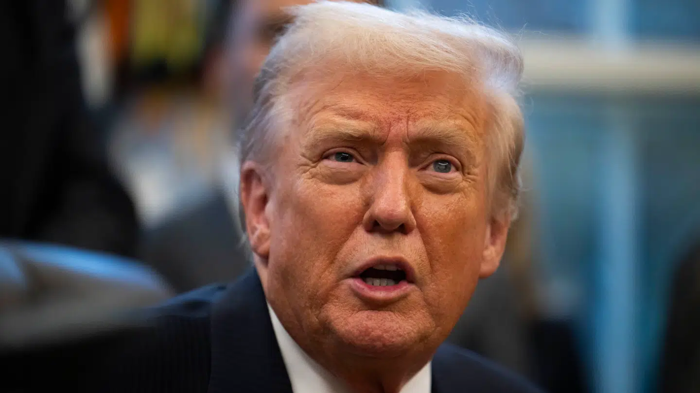 Den amerikanske præsident, Donald Trump, ses her i Det Hvide Hus den 10. november.