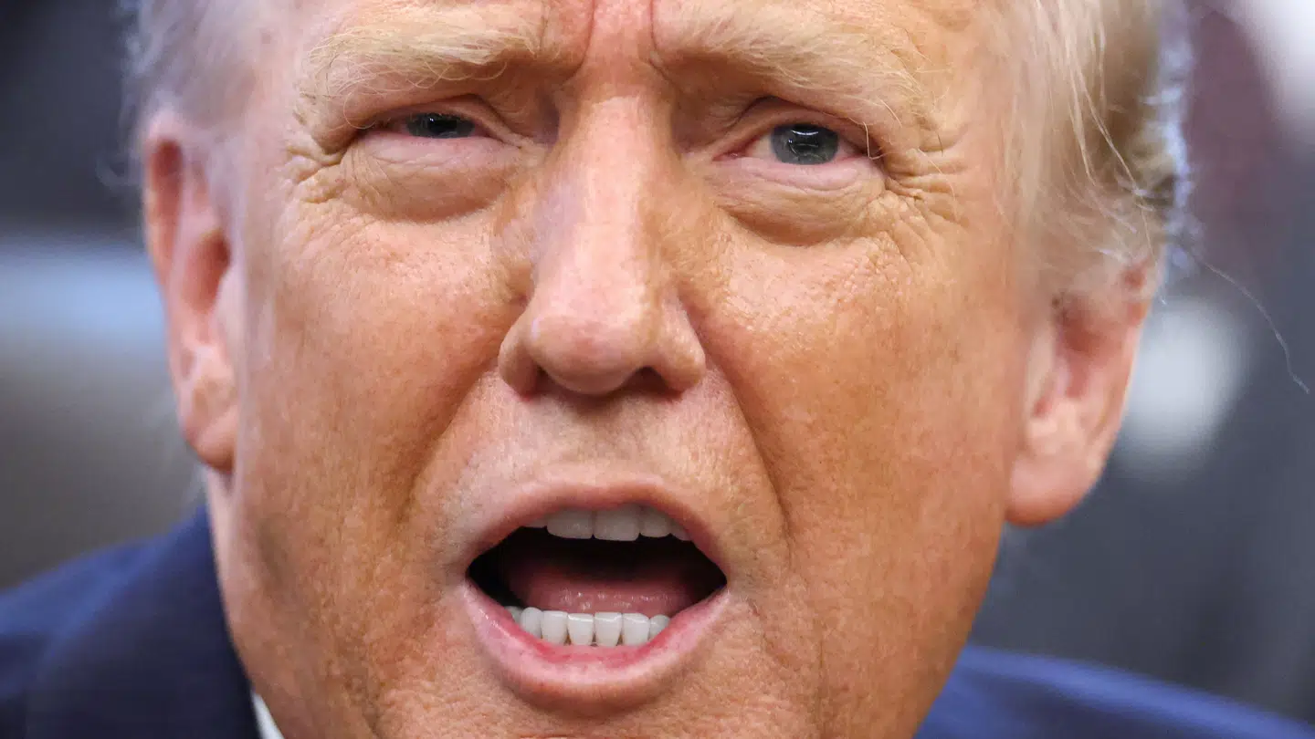 Den amerikanske præsident, Donald Trump, ses her i Det Hvide Hus den 10. november.