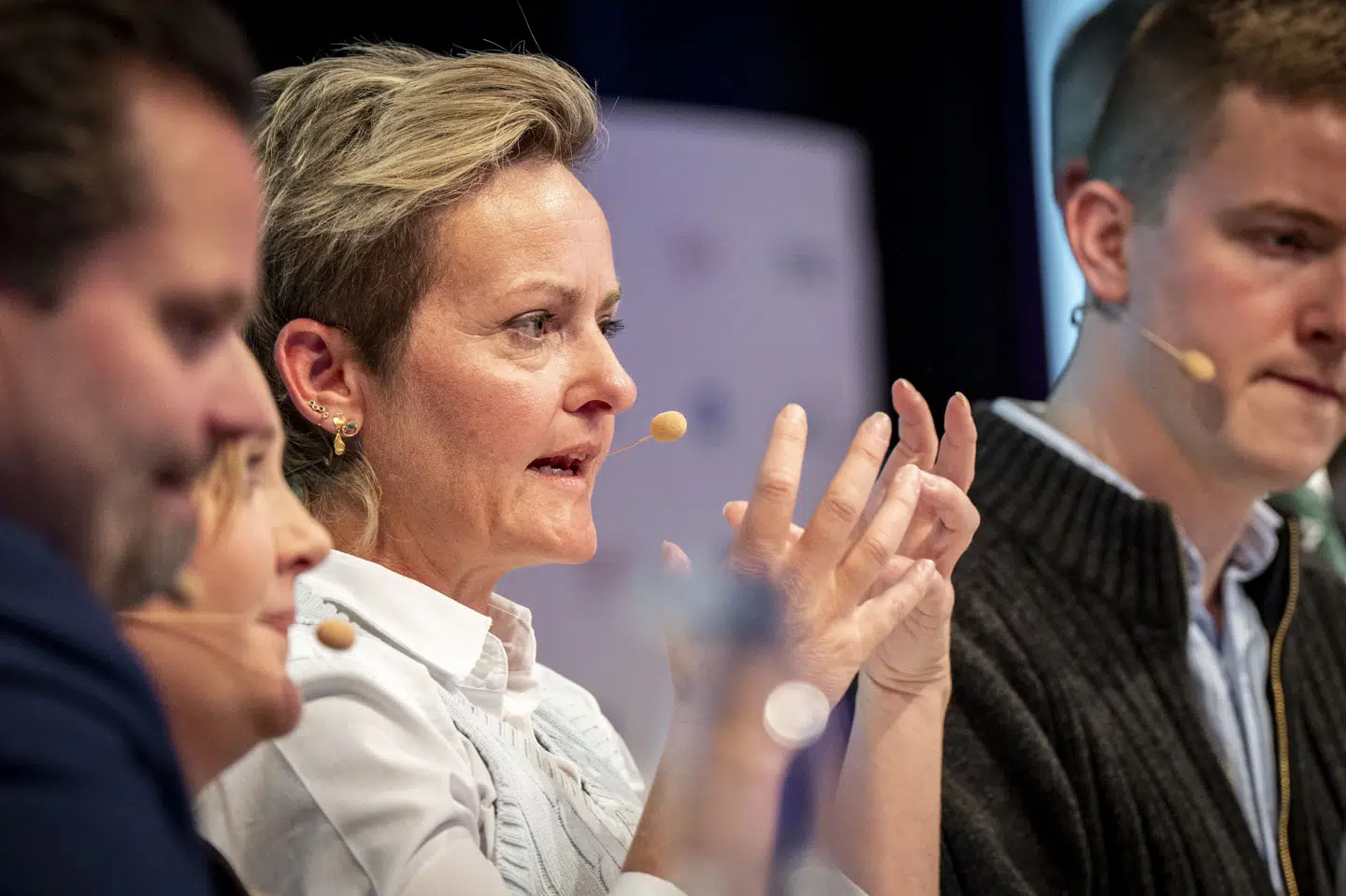 - Jeg håber på at indgå i en valggruppe med nogen, der ikke peger på Line Barfod, siger Pernille Rosenkrantz-Theil.