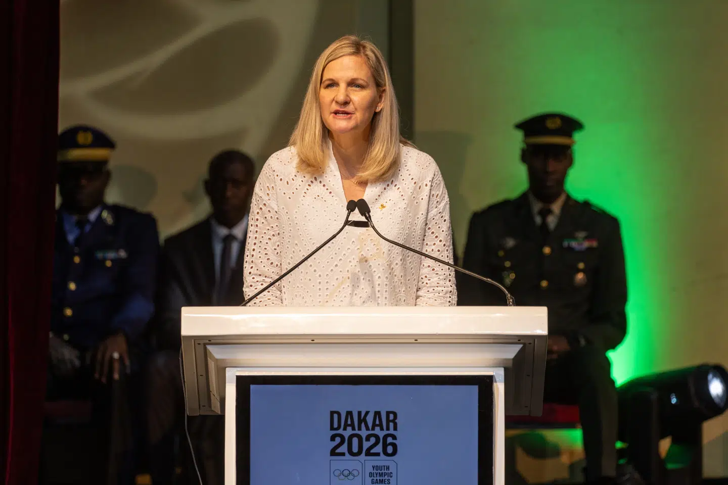 Kirsty Coventry, tidligere minister fra Zimbabwe og tidligere konkurrencesvømmer, blev i juni den første kvindelige præsident for Den Internationale Olympiske Komité, IOC.