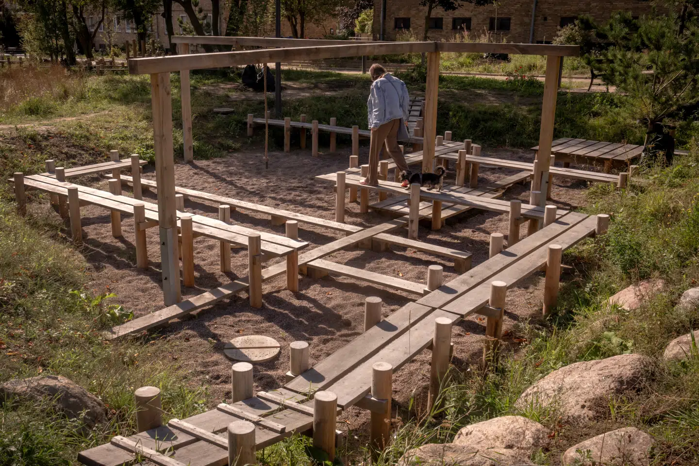 Københavns nye klimapark, Grønningen, der ligger i Bispeparken i Nordvest.