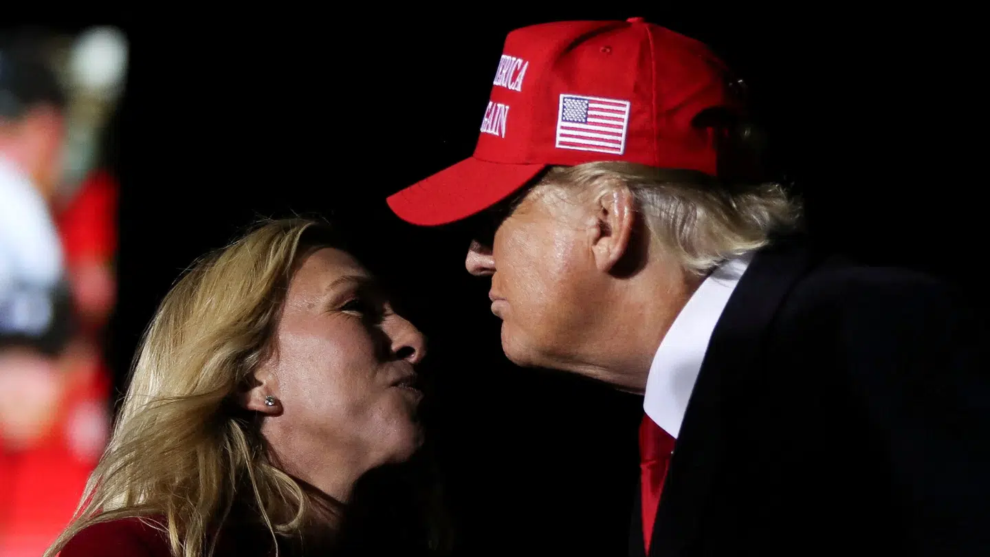 Marjorie Taylor Greene er blandt de mest trofaste støtter af Donald Trump. Men noget er gået galt.