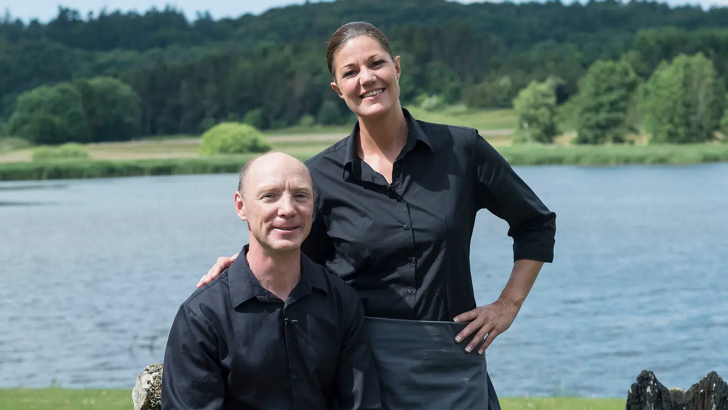 Mette Blomsterberg og Jan Friis Mikkelsen var dommere i de første fem sæsoner af 'Den store bagedyst'.