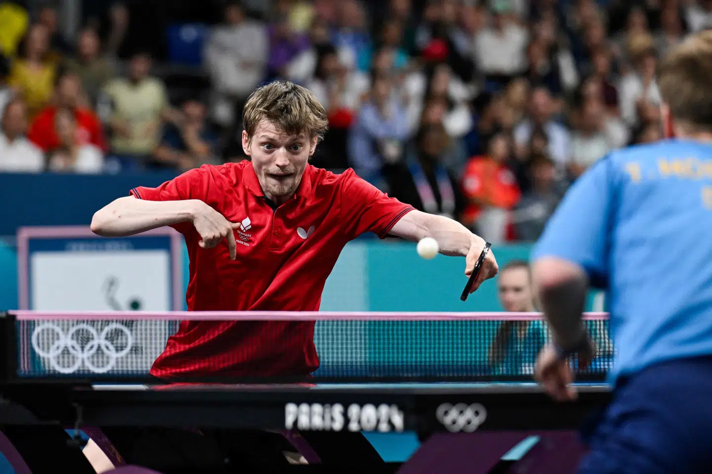 Anders Lind - her ved OL i Paris - er klar til at dyste mod verdens bedste spillere i Hongkong. (Arkivfoto).