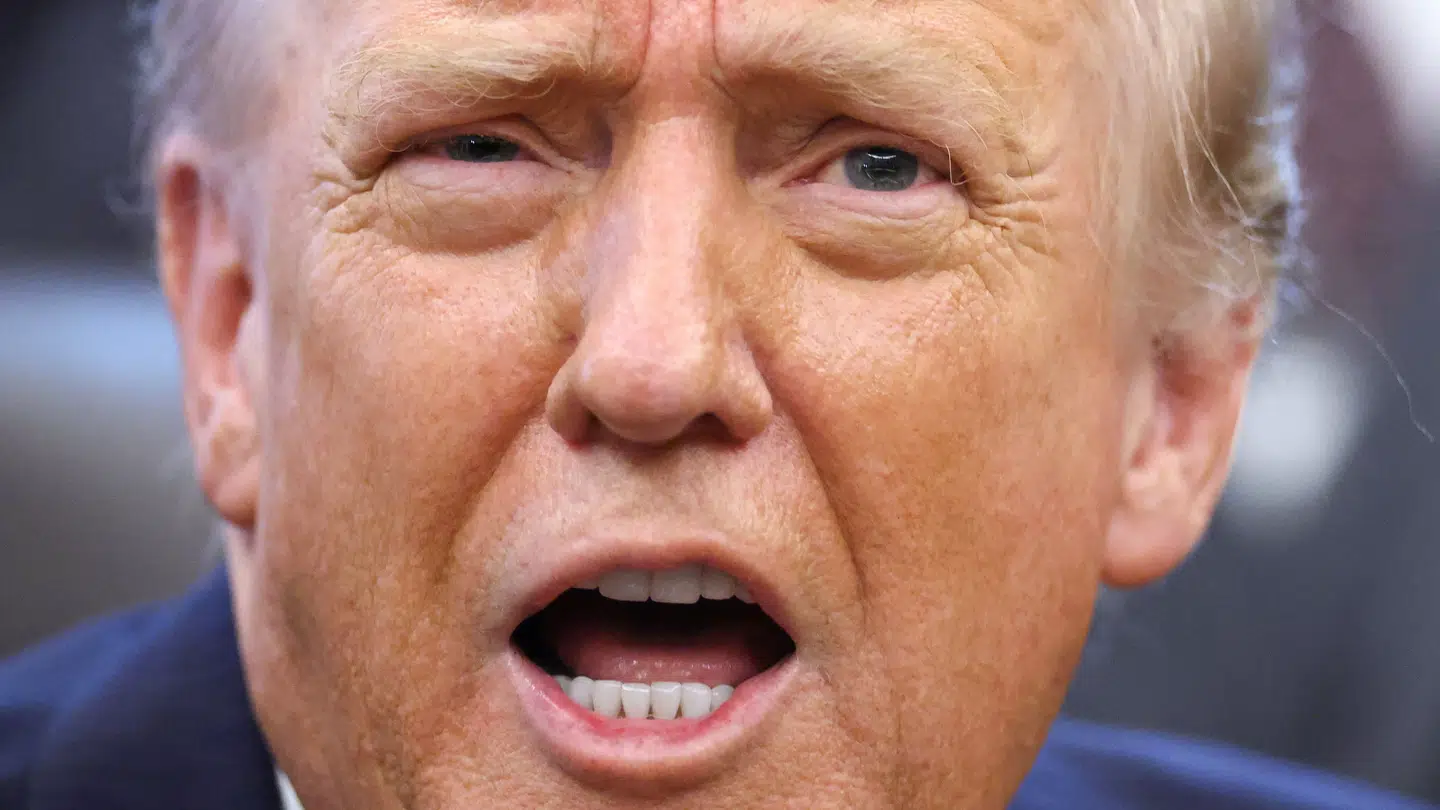 Den amerikanske præsident, Donald Trump, ses her i Det Hvide Hus den 10. november.