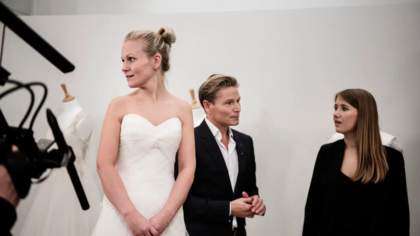 Panayotis butik i Vejle dannede i 2018 rammerne om den danske udgave af det amerikanske tv-koncept 'Say yes to the dress'.