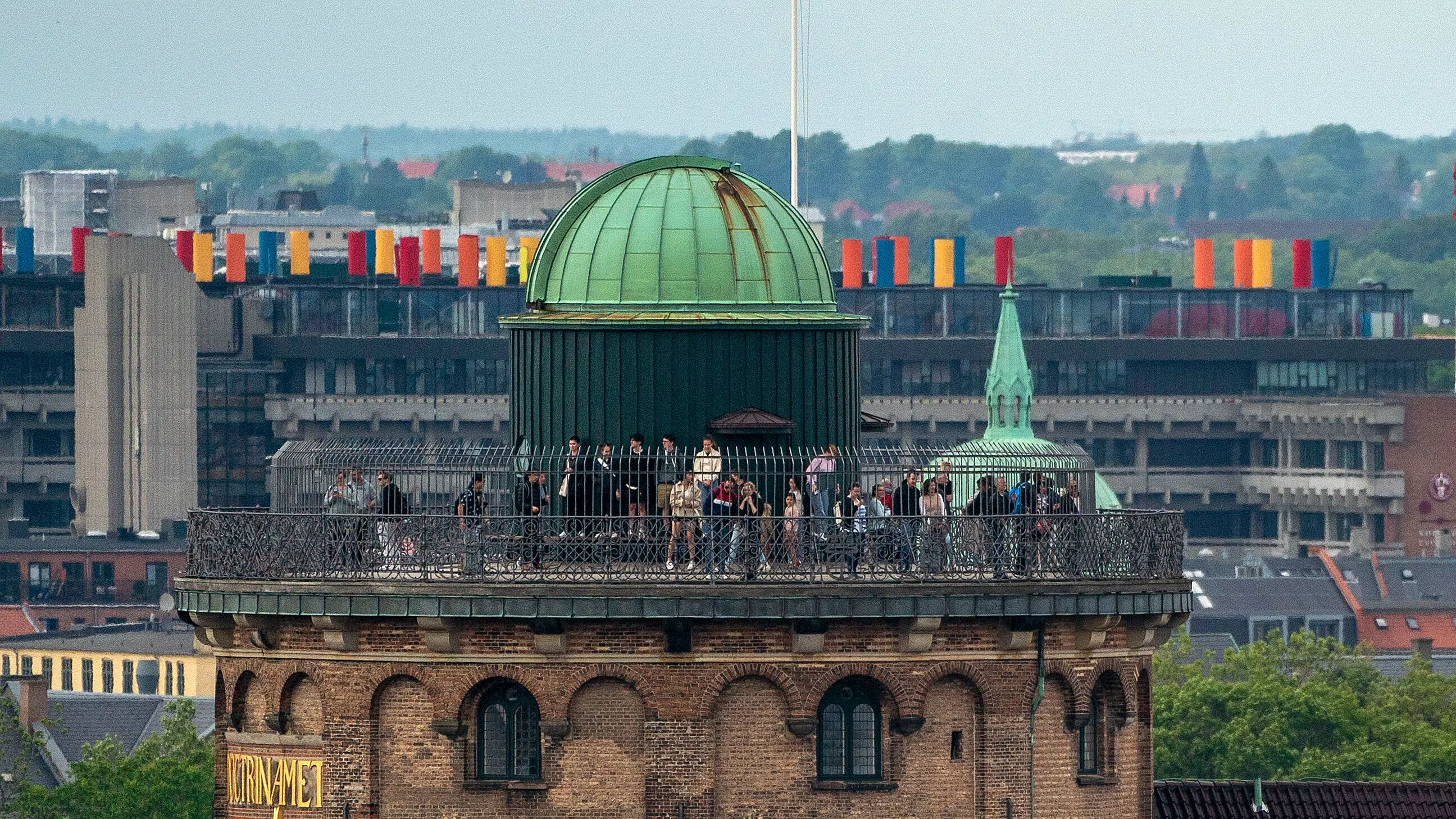Vil blive løftet ned: Rundetaarns ikoniske kuppel skal restaureres