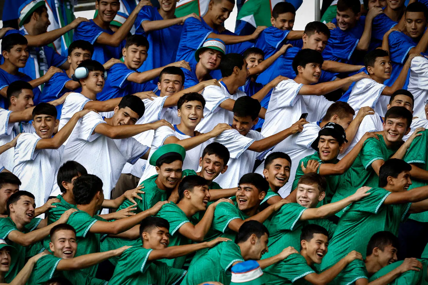 Usbekistan slog blandt andre Qatar, Emiraterne og Nordkorea på vej til landets første VM-billet nogensinde. (Arkivfoto).