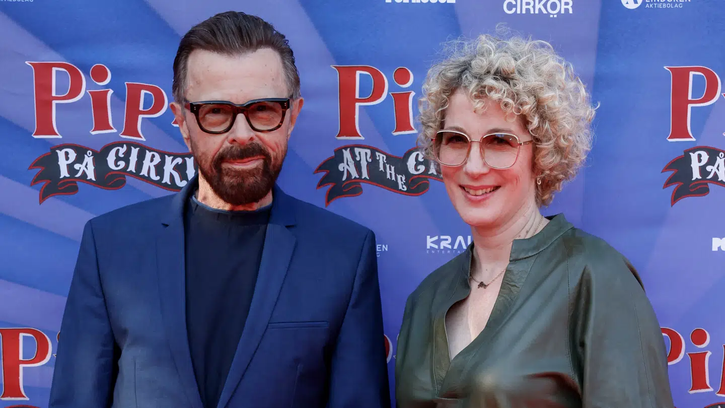 Björn Ulvaeus og Christina Sas blev gift sidste efterår.