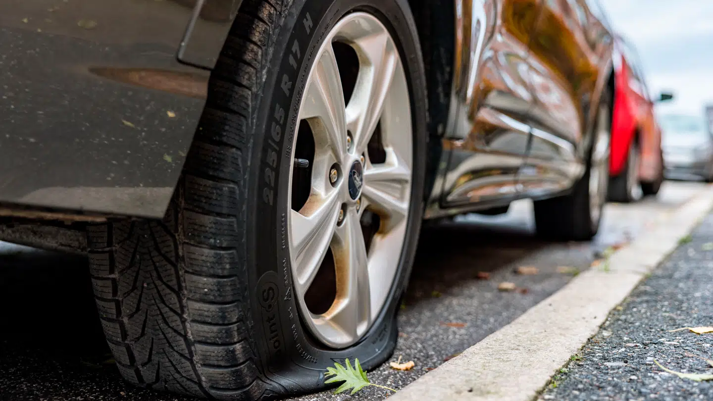 Aktivister pifter dæk på Frederiksberg, onsdag den 12. november 2025. Flere borgere på Frederiksberg har onsdag morgen henvendt sig til politiet, da dækkene på deres biler er blevet punkteret i nattens løb. Det skriver Københavns Politi på det sociale medie X.