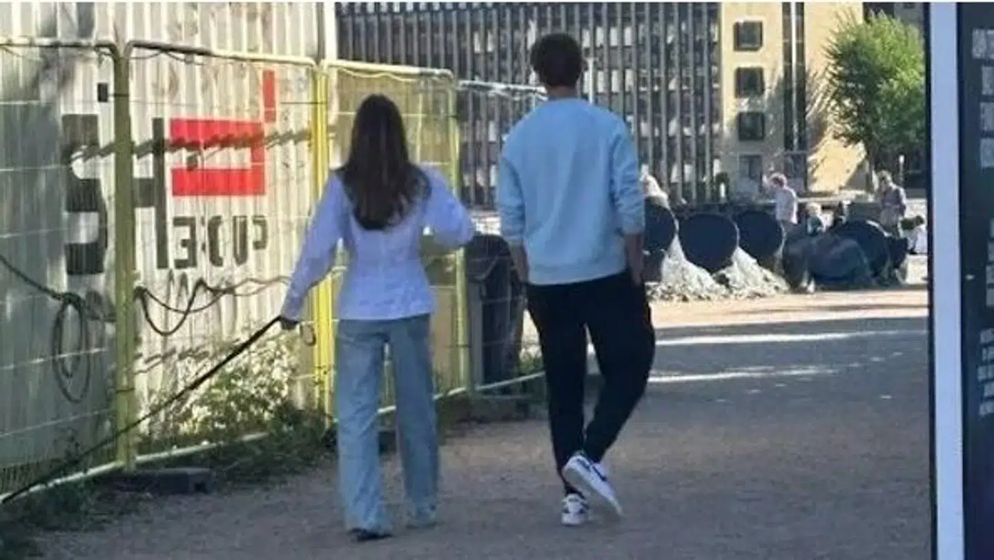 Dette billede satte gang i rygterne om Sinner og Hasanovic.