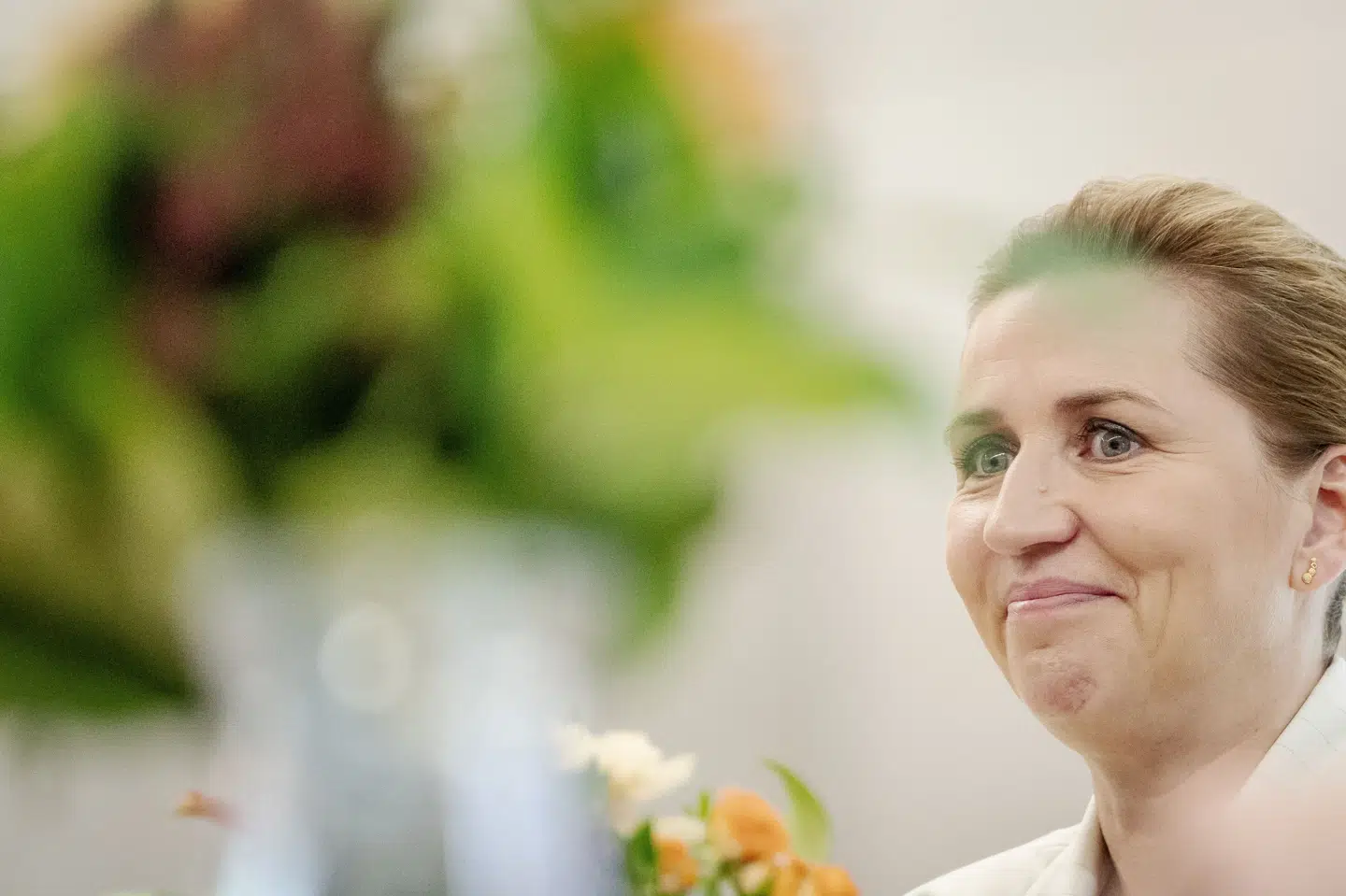 Statsminister og Socialdemokratiets formand Mette Frederiksen har brevstemt fra en ukendt lokation onsdag. (Arkivfoto).