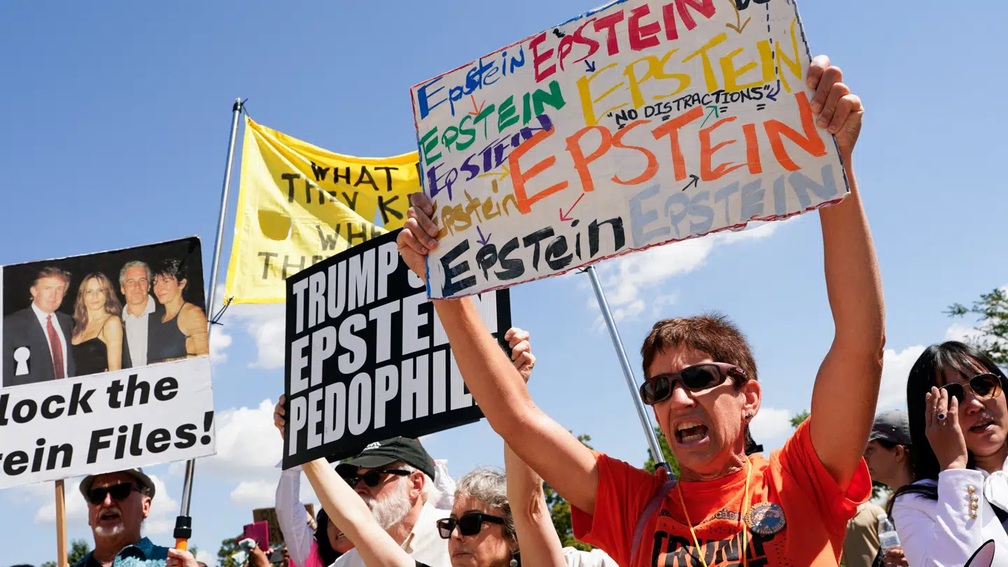 I september var der demonstrationer i Washington for at få dokumenterne offentliggjort. (Arkivfoto)