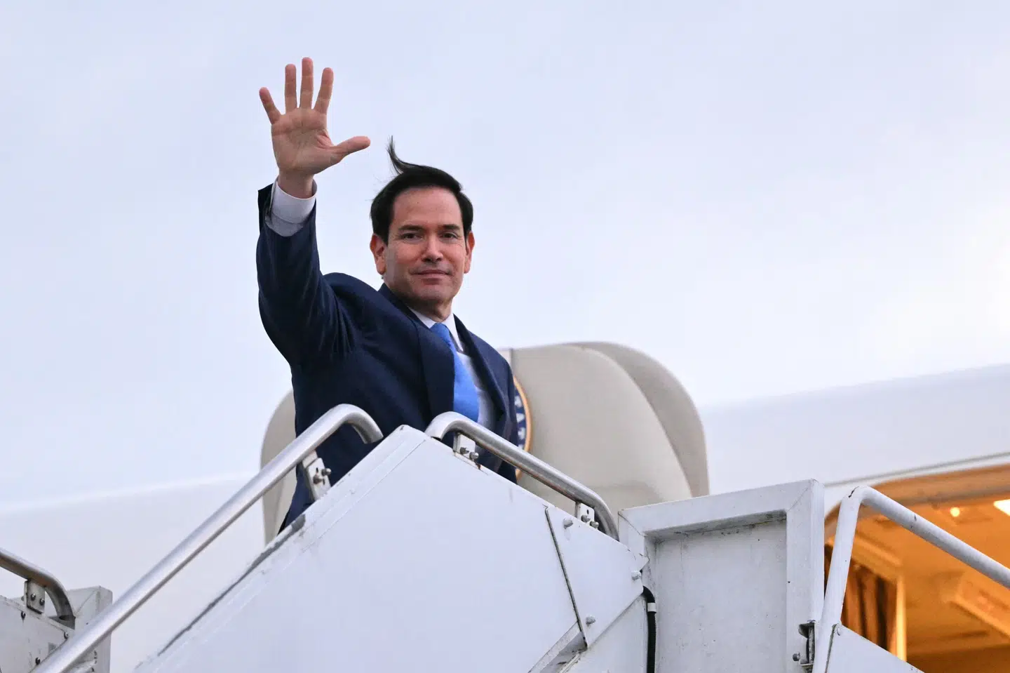 USA's udenrigsminister, Marco Rubio, forlod onsdag Canada efter et møde med G7-landenes udenrigsministre. Over for pressen kommenterede han inden afgang situationen i Sudan.