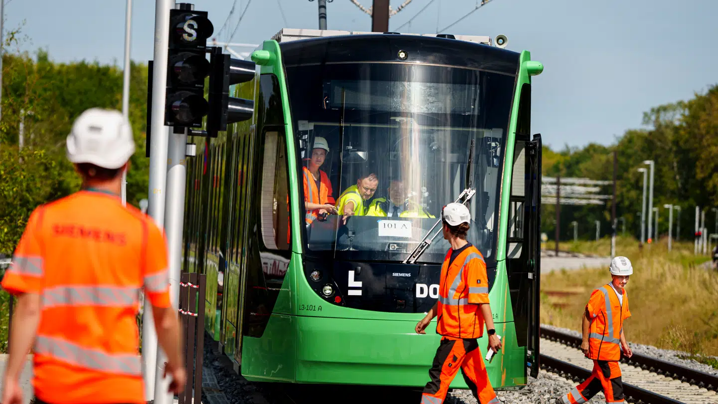 Letbanen åbnede 26. oktober - og dermed fandt den tragiske dødsulykken sted før åbningen.