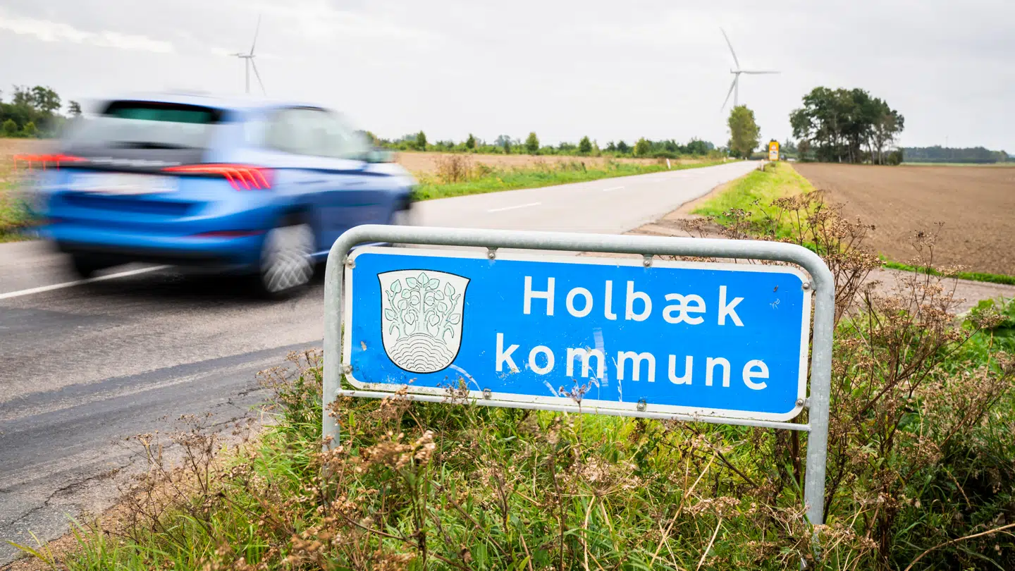 Ulykke skete ved omfartsvejen i Holbæk.