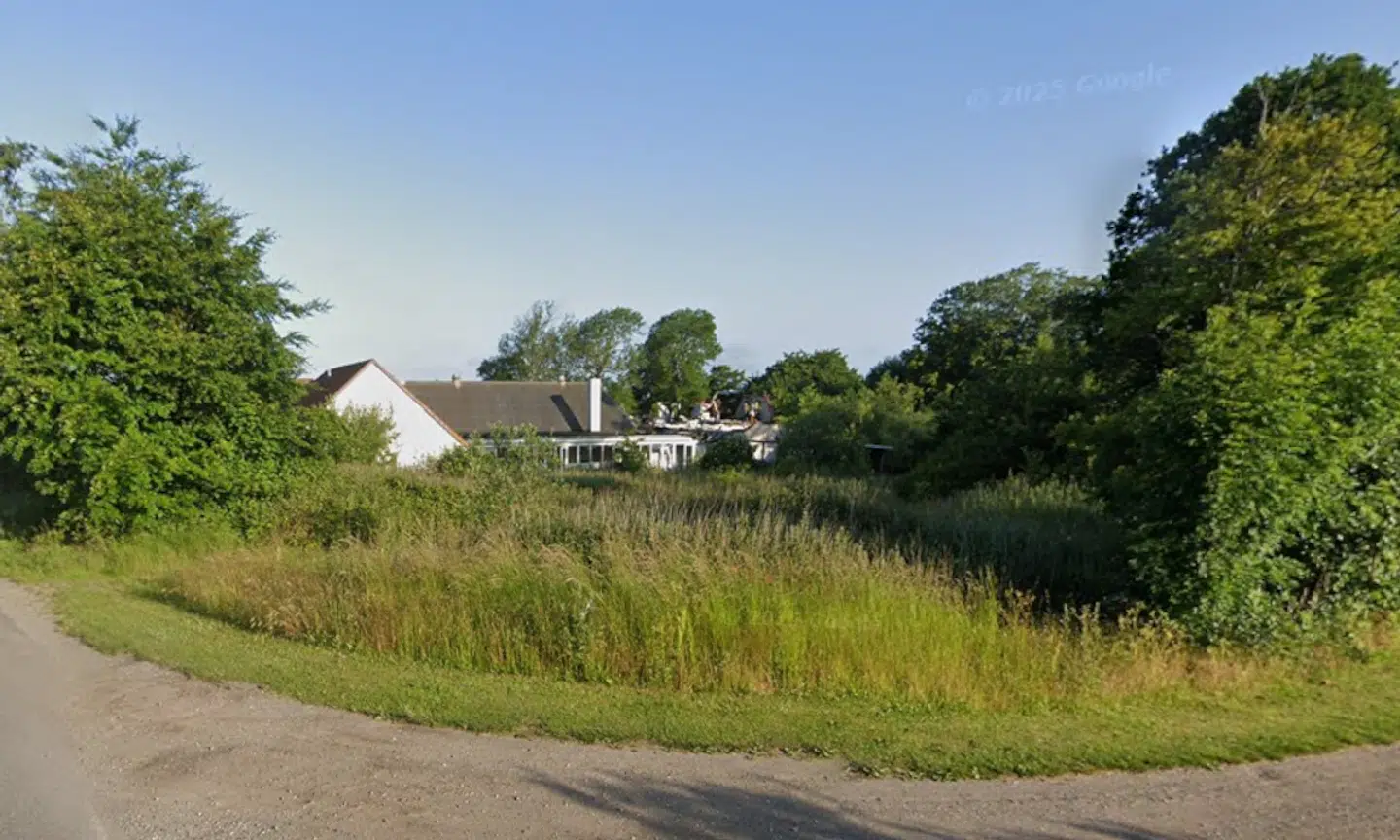 Skærmbillede af Mosegården i Nab på Fyn.