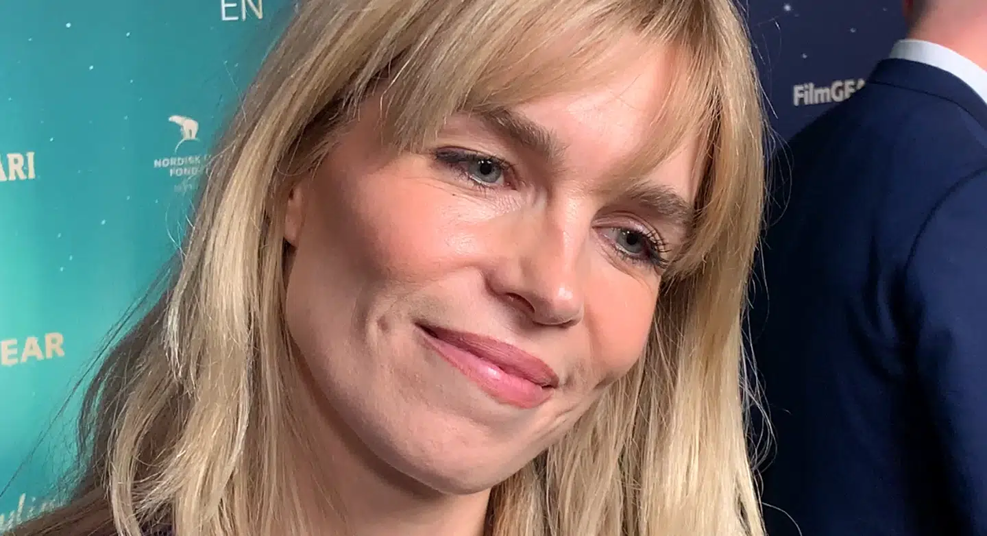 Marie Bach Hansen torsdag aften til prisshowet 'Isbjørnen'.